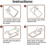 PEHAEL 3 件装适用于 iPhone 16e/14/13/13 Pro 隐私屏幕保护膜全覆盖防间谍钢化玻璃膜 9H 硬度易于安装无气泡[6.1 英寸] : 手机和配件 – Image 7