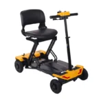 4 Wheel Electric Scooter Foldable Lightweight Folding Automatic Mobility Four Wheels Scooters for Adults – Image 4