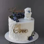 Birthday Party Cake Decoration Gold Acrylic Cake Decoration for Children's First Birthday Party Supplies 1st Anniversary Wedding – Image 2