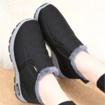 Bottes d'hiver ultra-chaudes unisexe - Semelle épaisse, bottes isolées pour temps arctique avec technologie de verrouillage thermique et doublure haute densité, design minimaliste couleur unie pour randonnée en plein air – Image 6